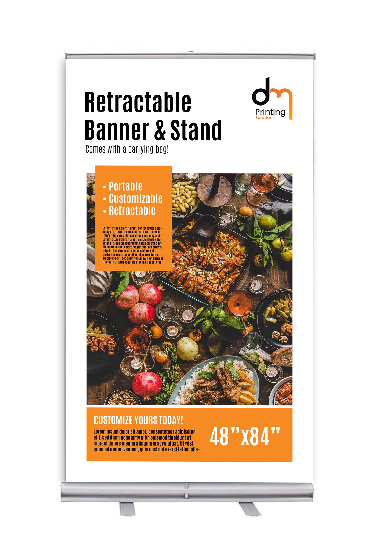 Retractable Roll-up Banner
